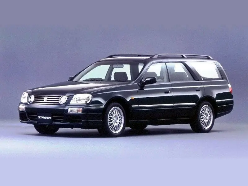 Nissan Stagea (WGC34, WGNC34, WHC34) 1 поколение, рестайлинг, универсал (08.1998 - 09.2001)
